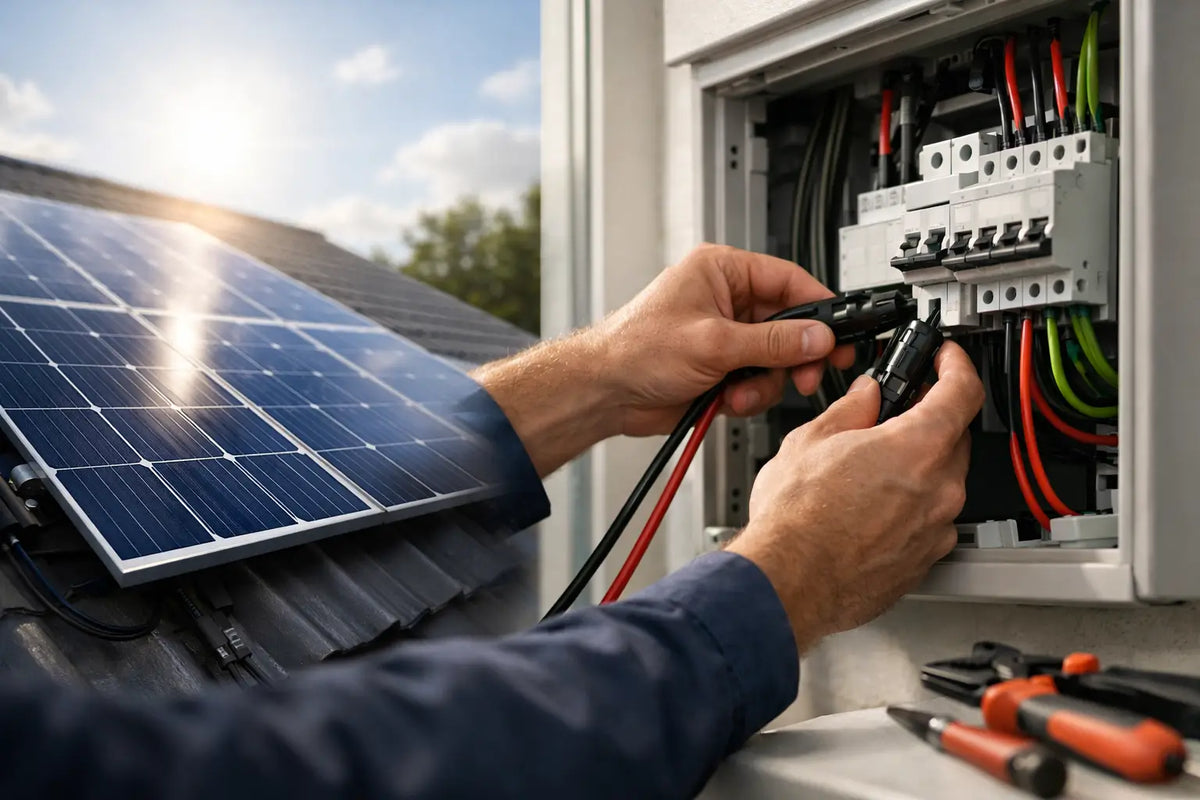 Zonnepanelen aansluiten op meterkast uitgelegd