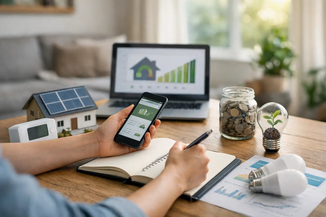 Slim energieverbruik thuis plannen in 6 stappen