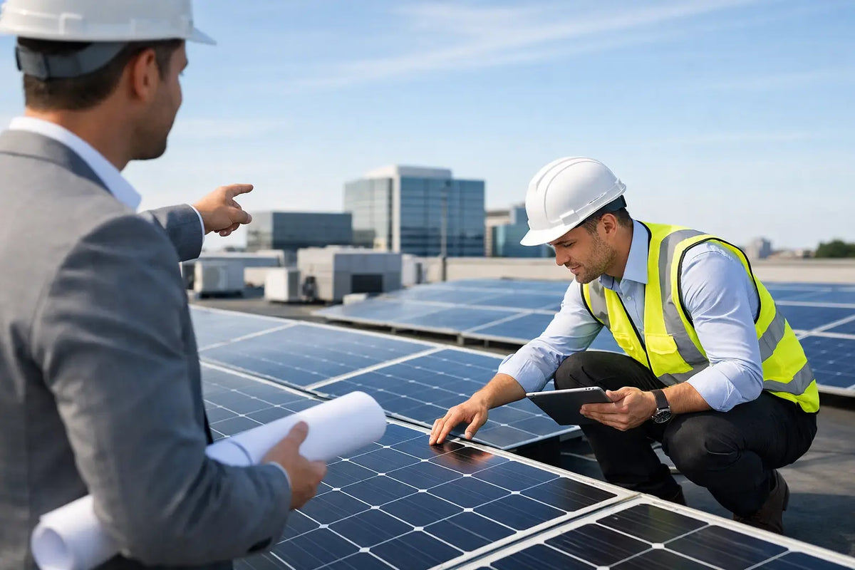Handleiding zonnepanelen voor bedrijven