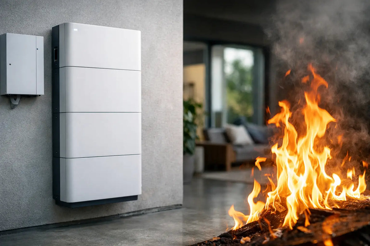 Is een thuisbatterij brandveilig?