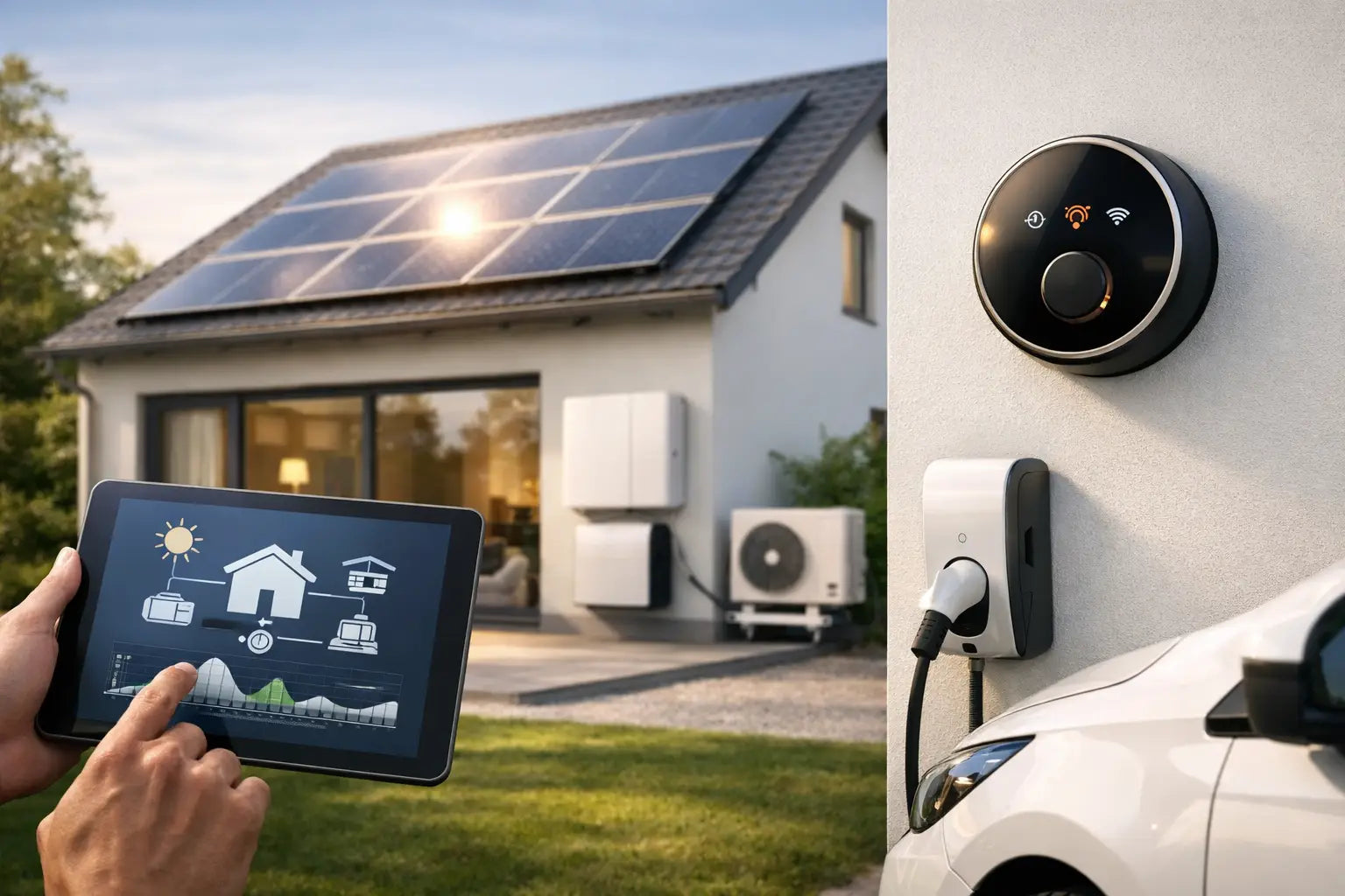 Slimme sturing zonnepanelen huis uitgelegd