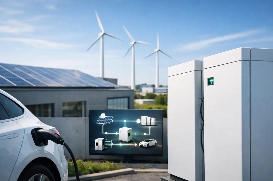 Gids slimme energieopslag voor bedrijfspanden
