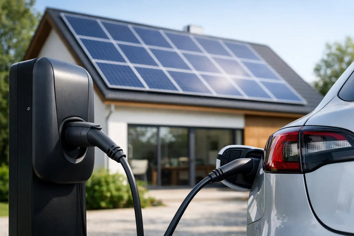 Laadpaal met zonnepanelen: slim of niet?