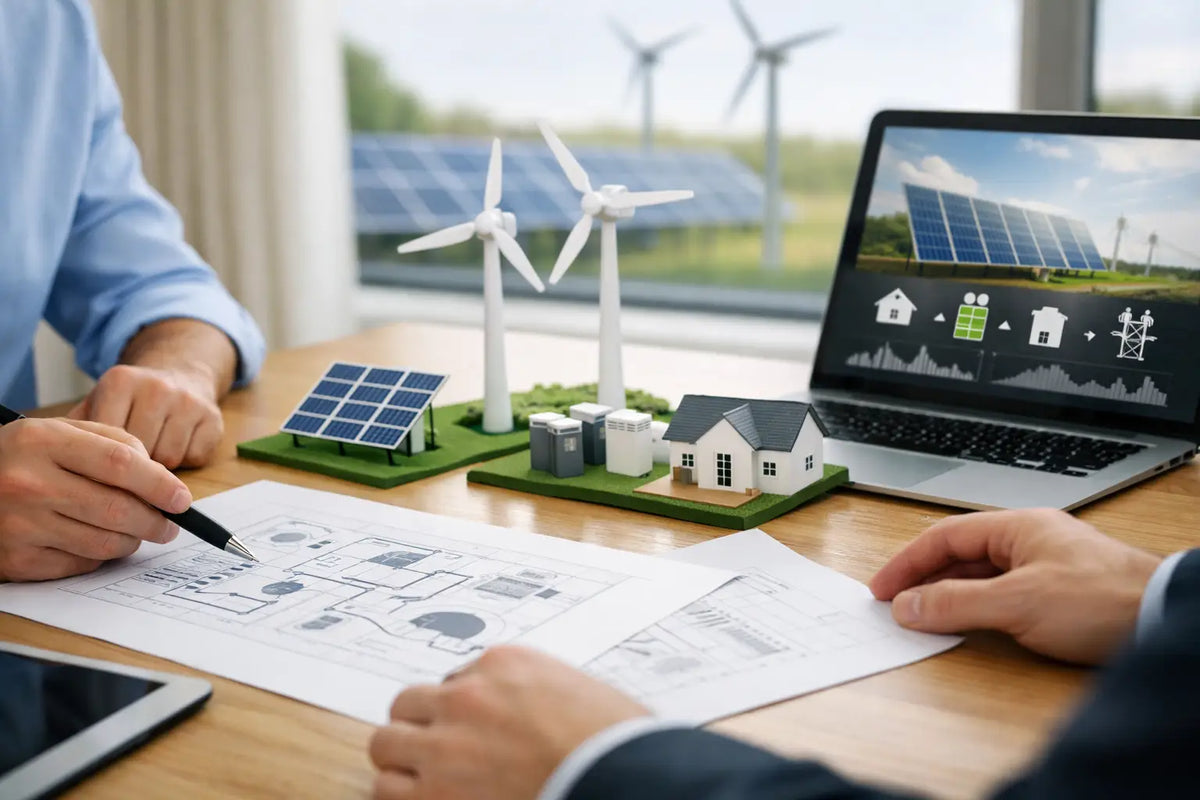 Stappenplan geïntegreerd energiesysteem ontwerpen