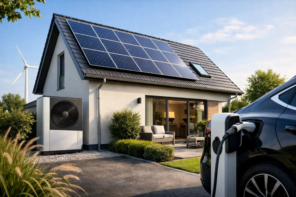 Complete duurzame energieoplossing woning