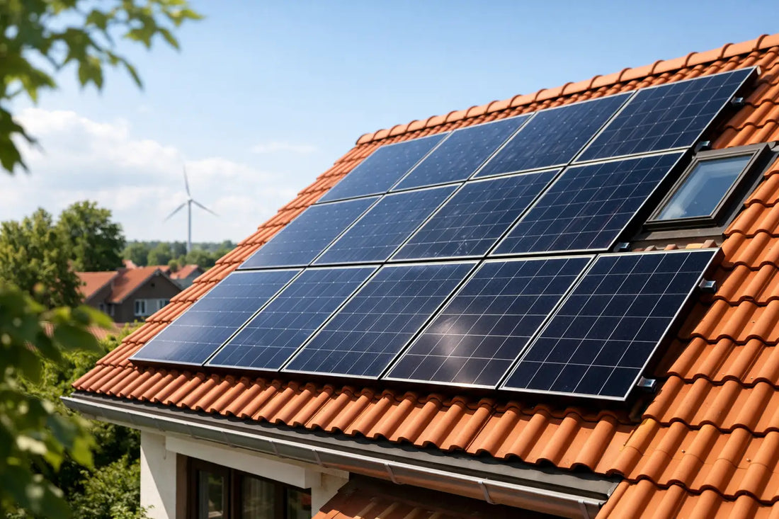 Beste zonnepanelen voor schuin dak kiezen