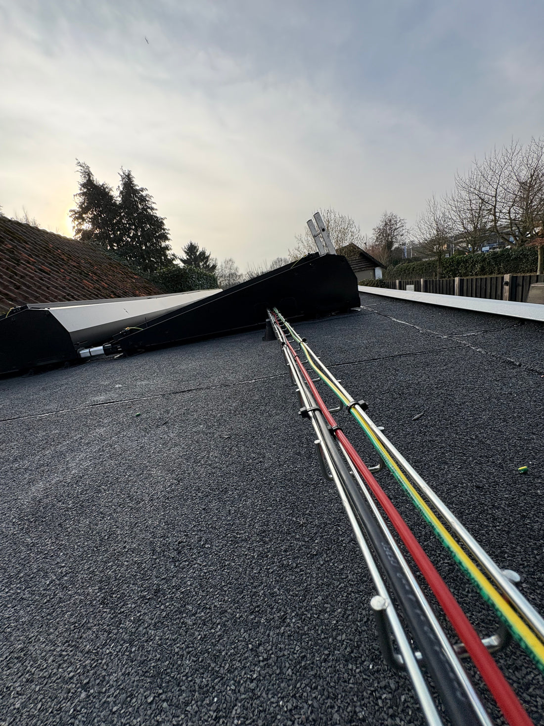 Duurzame energie-installatie uitgevoerd door B.Y Roersen